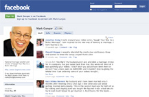 Screenshot of Mark Gungor fan page